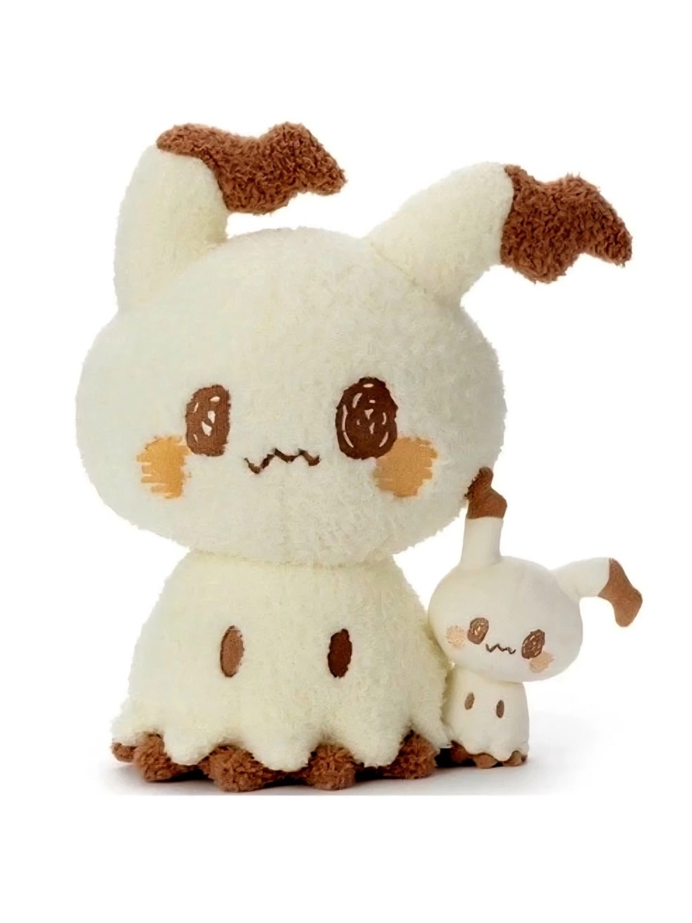 Pokemon Mimikyu With Mini Mascot Plush Pokepeace Peaceful Place TAKARA TOMY